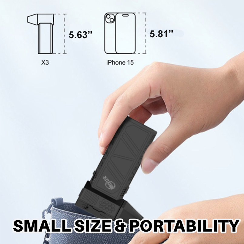 StormBlaster™ – Krachtigste Borstelloze Stofblazer met Variabele Snelheid