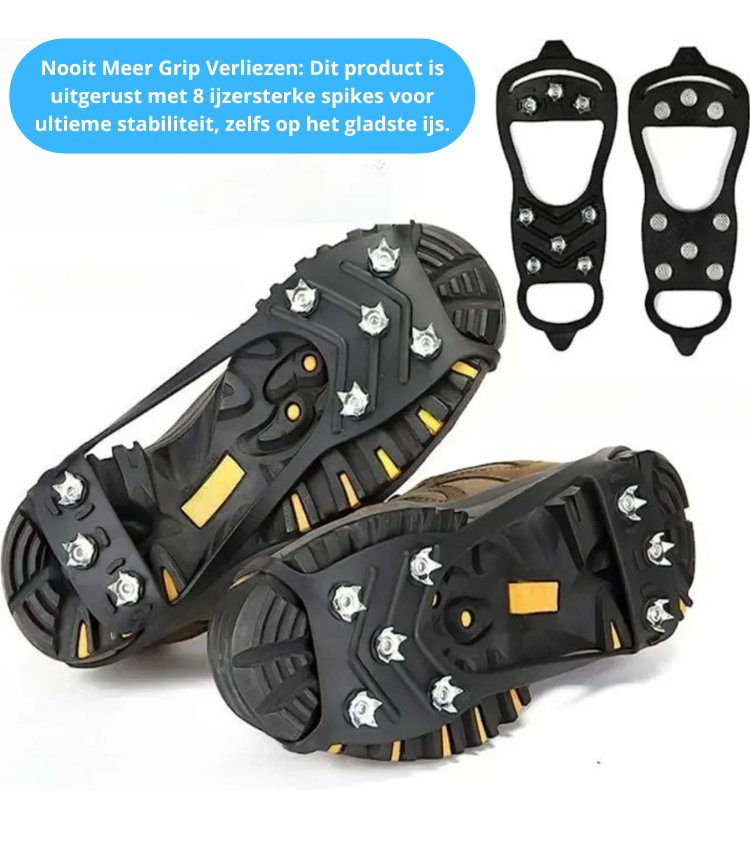 Antislip IJsschoenen voor Veilig & Zorgeloos Wandelen in de Winter