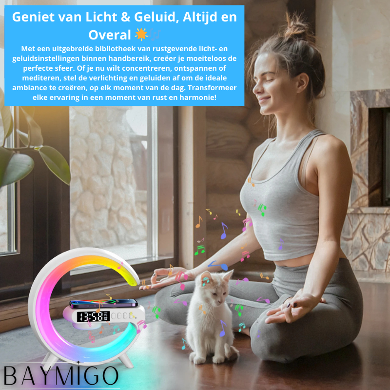 Eclipse Luxe 🌙✨ – Nachtlamp met Wekker Functie | 50% Korting