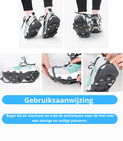 Antislip IJsschoenen voor Veilig & Zorgeloos Wandelen in de Winter