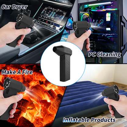 StormBlaster™ – Krachtigste Borstelloze Stofblazer met Variabele Snelheid